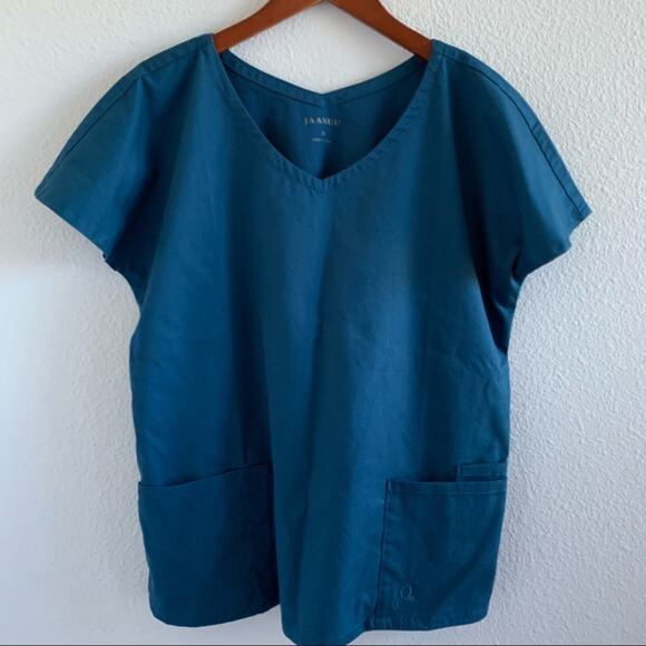 Jaanuu Scrubs Classic Top Medical Uniform Medium - Picture 1 of 7